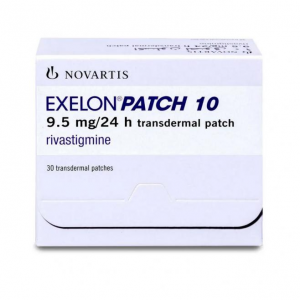 EXELON PATCH 10 ( RIVASTIGMINE 9.5 MG / 24 HRS ) TRANSDERMAL PATCH 30 TRANSDERMAL PATCHES